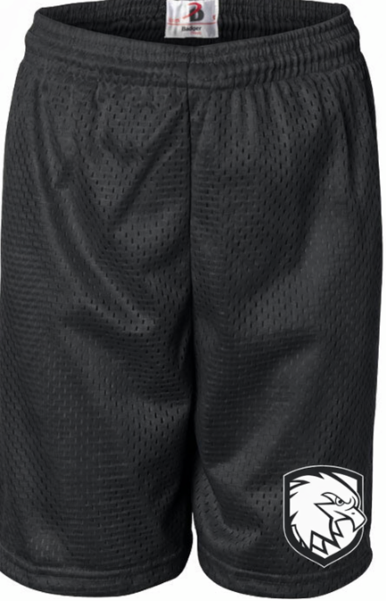 NORTH Campus Gym Uniform: Black Shorts