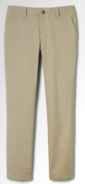 Ladies STRAIGHT Khaki Pant