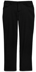 Juniors Female STRAIGHT Black Pant