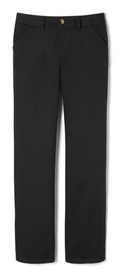 Girls PULL-ON STRAIGHT Black Pant