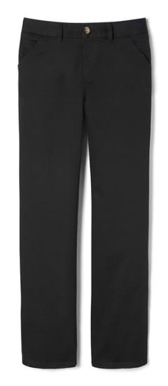Girls PULL-ON STRAIGHT Black Pant