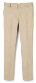 Ladies SKINNY Khaki Pant